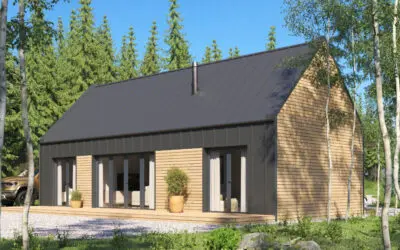 Dom szkieletowy 70 m² na zgłoszenie — szybki i wygodny sposób na własny dom w 2025 roku