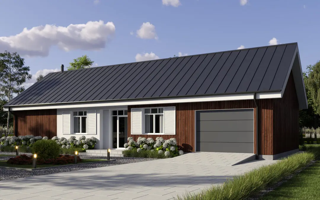 DOM COMFORT 135 m2 PARTEROWY